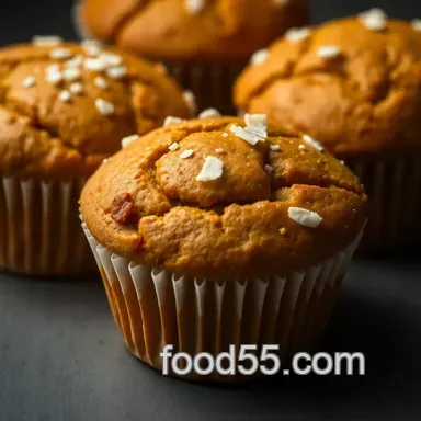 Glorious Morning Muffins: Easy & Delicious Carrot Coconut Delight Recipe Card
