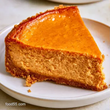 Gluten Free Pumpkin Cheesecake for 12 Recipe Card