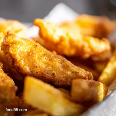 Golden Fish Batter Recipe: Crispy Pub-Style Fish & Chips! Recipe Card