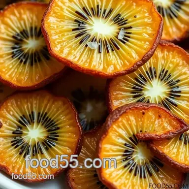 Golden Kiwi Chips Recipe Oven: 7 Easy Steps for Irresistibly Crisp Snacks Recipe Card