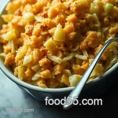 Grandma's Cabbage Casserole: Cozy & Cheesy! Recipe Card