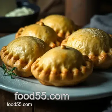 Grandma's Bierocks Recipe: Savory Cabbage & Beef Hand Pies Recipe Card
