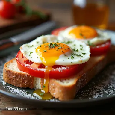 Viral Grated Egg over Sourdough My Easy SnowEgg Toast Recipe Card