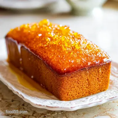 Greek Honey Cake for 12 Servings Recipe Card