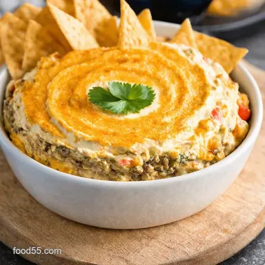 Greek Layered Dip My GoTo MezeStyle SevenLayer Dip Recipe Card