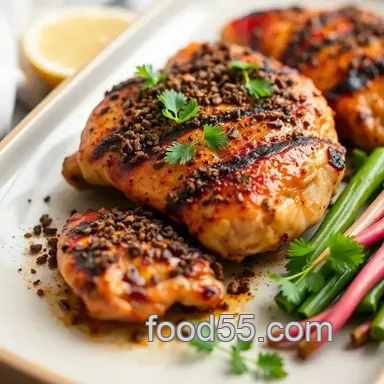 How to Grill Chicken with Savory Coffee Spice Rub: A Delicious Twist! Recipe Card