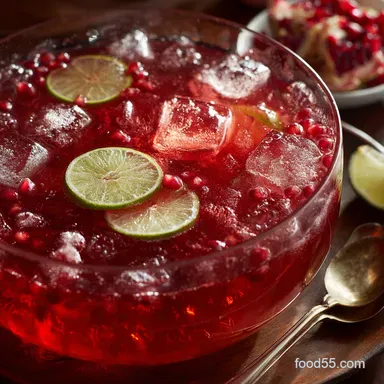 Shirley Temple Party Punch: Nostalgic, Easy Non-Alcoholic Big Batch Punch Recipe Card