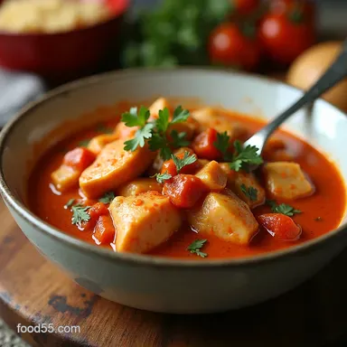 Hearty Paprika Chicken Stew My GoTo Hungarian Chicken Paprikash Recipe Card