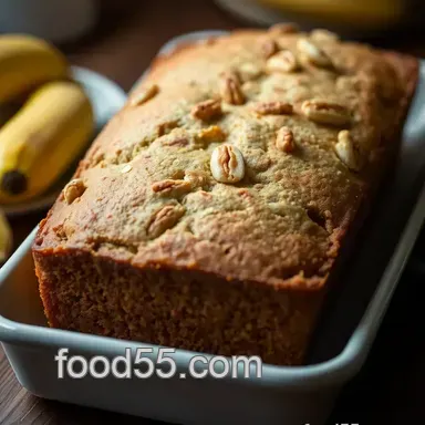 My Favourite Simple Banana Nut Bread: Soft & Moist Every Time Recipe Card