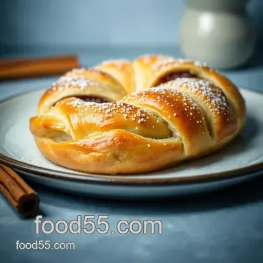 Heavenly Cinnamon Danish: Flaky Pastry with Sweet-Spiced Filling Recipe Card