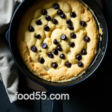 My Grandmother's Easy Mini Skillet Cookie That's Simply Divine Recipe Card