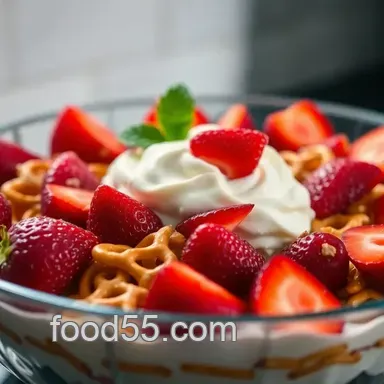 Easy Heavenly Strawberry Pretzel Salad: A Family Favorite Dessert