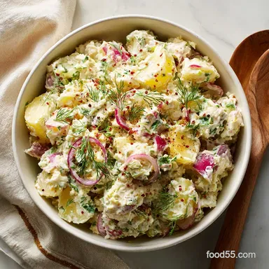 Hellmanns Potato Salad Recipe: Ready in 30 Min, Creamy Recipe Card