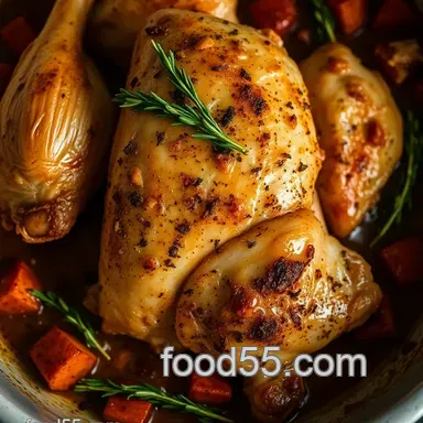 Easy, Juicy Low Sodium Dinner Ideas: My Herb-Roasted Chicken Recipe Recipe Card