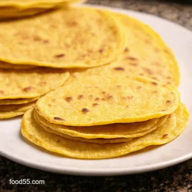 Homemade Corn Tortillas From Masa to Masterpiece Recipe Card