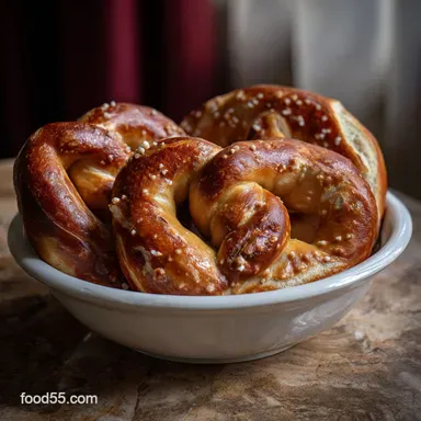 Homemade Soft Pretzels: Quick Easy Best Recipe Recipe Card