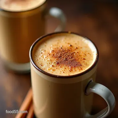 Homemade Pumpkin Spice Latte Real Spice No Syrup Mess Recipe Card