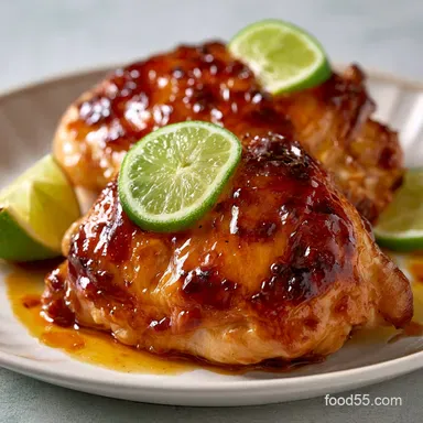 Honey Lime Chicken: Slow-Cooked Recipe Card