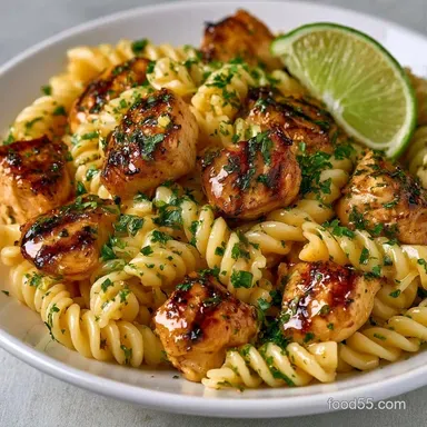 Honey Lime Pasta Salad for 11 Servings Recipe Card