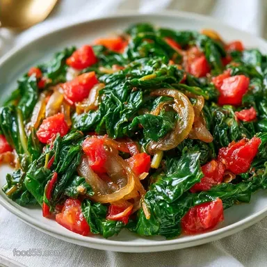 Indian Spiced Swiss Chard in 35 Minutes