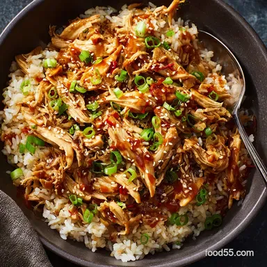 Instant Pot Teriyaki Chicken and Rice: Easy One-Pot Weeknight Dinner Recipe Card