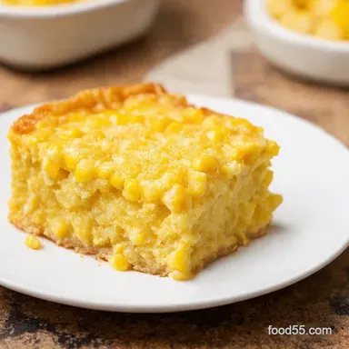 Jiffy Corn Pudding My GoTo Easy Side Dish Recipe Card