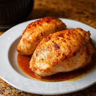 Air Fryer Chicken Breast Juicy Perfection in Minutes Recipe Card