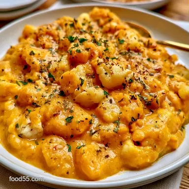 Pumpkin Casserole in 35 Minutes Recipe Card