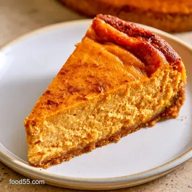 Easy Keto Pumpkin Cheesecake for 12 Recipe Card