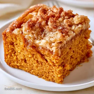 Keto Pumpkin Dump Cake for 12 Servings Recipe Card