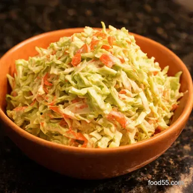 KFC Coleslaw Copycat The Real Deal Recipe Recipe Card
