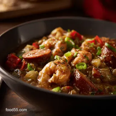 Louisiana Gumbo Recipe My Kickin Chicken Andouille Gumbo Recipe Card