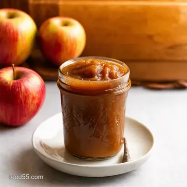 Lazy Day Crockpot Apple Butter Autumn in a Jar Recipe Card