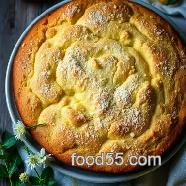 Lemon Balm Recipes: Royal Lemon Balm & Elderflower Cake! Recipe Card
