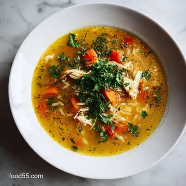 Lemon Chicken Orzo Soup in 30 Minutes: A Velvety Greek Classic