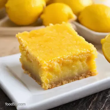 Lemon Gooey Bars Belly Gooey Easy 9x13 Lemon Bars Youll Love Recipe Card