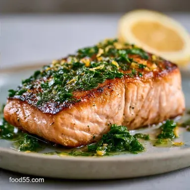 Lemon Herb Grilled Salmon with Dill