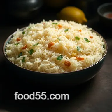 Easy Lemon Rice Recipe: My Zesty South Indian Delight Recipe Card