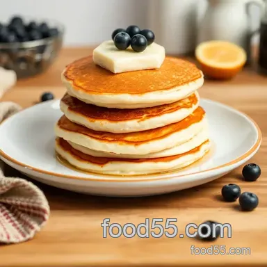 How to Make Pancakes From Scratch: Light & Fluffy Bliss! Recipe Card