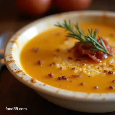 Lightened Up French Onion Soup Classic Flavor Lower Calorie Recipe Card