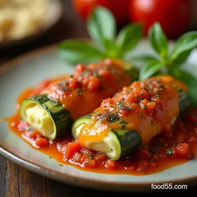 The Best Light Bright Zucchini Rollatini Recipe Recipe Card