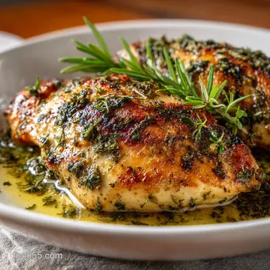 Low Carb Chicken Recipe with Garlic Baked in 25 Minutes