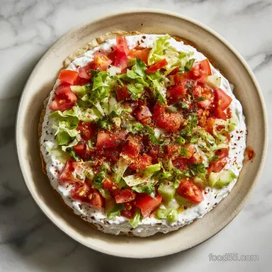 7 Layer Dip: Make-Ahead for 16 Servings Recipe Card