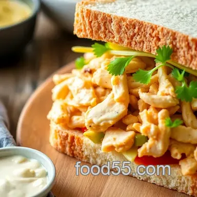 Quick Chicken Sandwiches in 15 Minutes: My Family's Favorite Treat! Recipe Card
