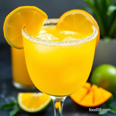 Mango Margarita Recipe: My Tropical Tango Twist! Recipe Card