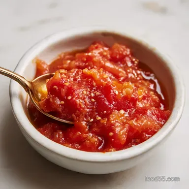 Marcella Hazan Tomato Sauce: Ultimate 3 Ingredient Sauce Recipe Card