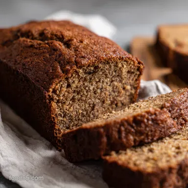 Mary Berrys Easy Banana Nut Bread Simple Moist Recipe Card