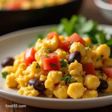 Meal Prep Breakfast Taco Scramble My Easy MakeAhead Favorite Recipe Card