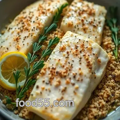 My Go-To Baked Cod Recipe: Mediterranean Lemon-Herb! Recipe Card