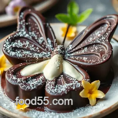 Decadent Melted Butterfly Chocolate with Creamy Center: My…